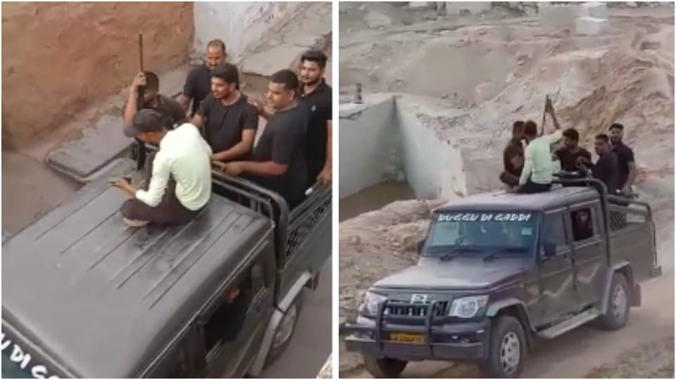 miscreants threatened villagers by firing In Ajmer Rajasthan