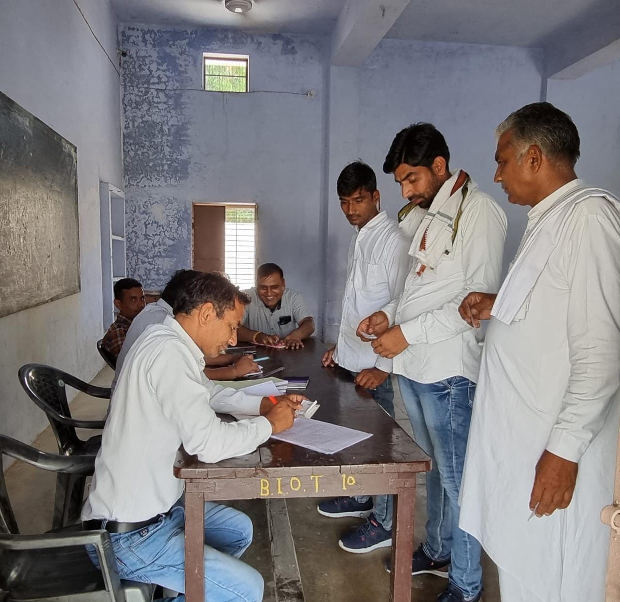 Polling of Gochar Agricultural Inter College concluded, 1771 cast vote