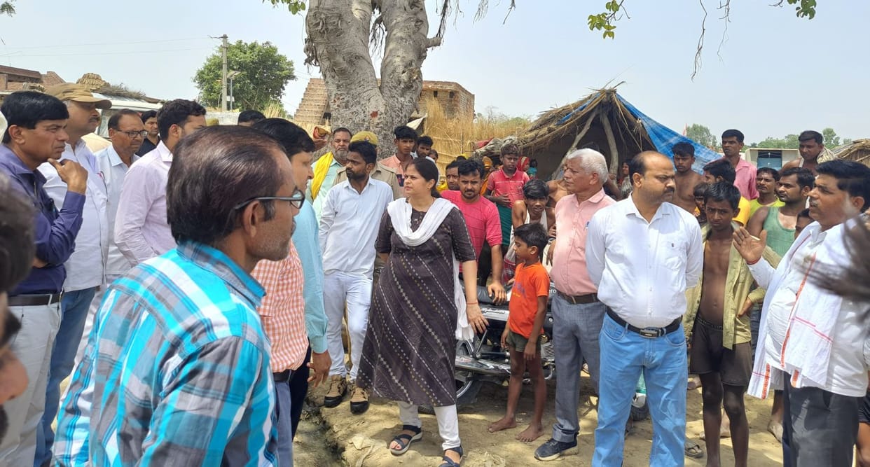 ganga katan,farrukhabad news,dahsat,grameed
