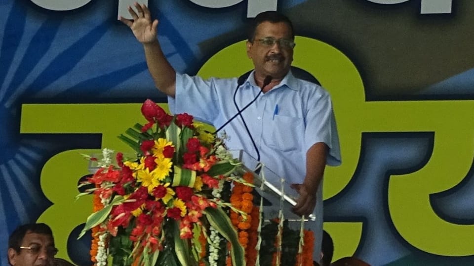 Aam Aadmi Party Convener Arvind Kejriwal Rally in Kurukshetra Live Updates