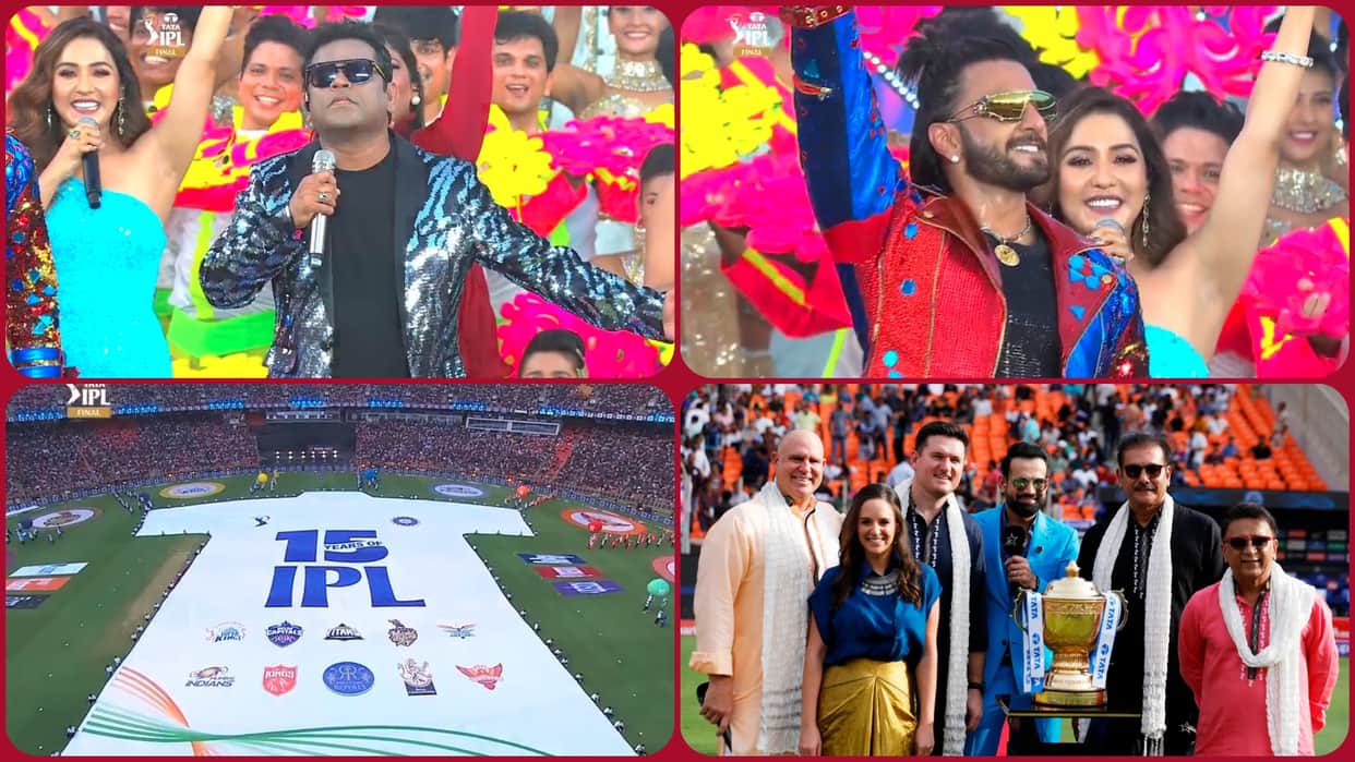 IPL Closing Ceremony 2022 Performance Guests Photos: Photos of Ranveer Singh, AR Rahman Power-Packed Performance in Narendra Modi Stadium