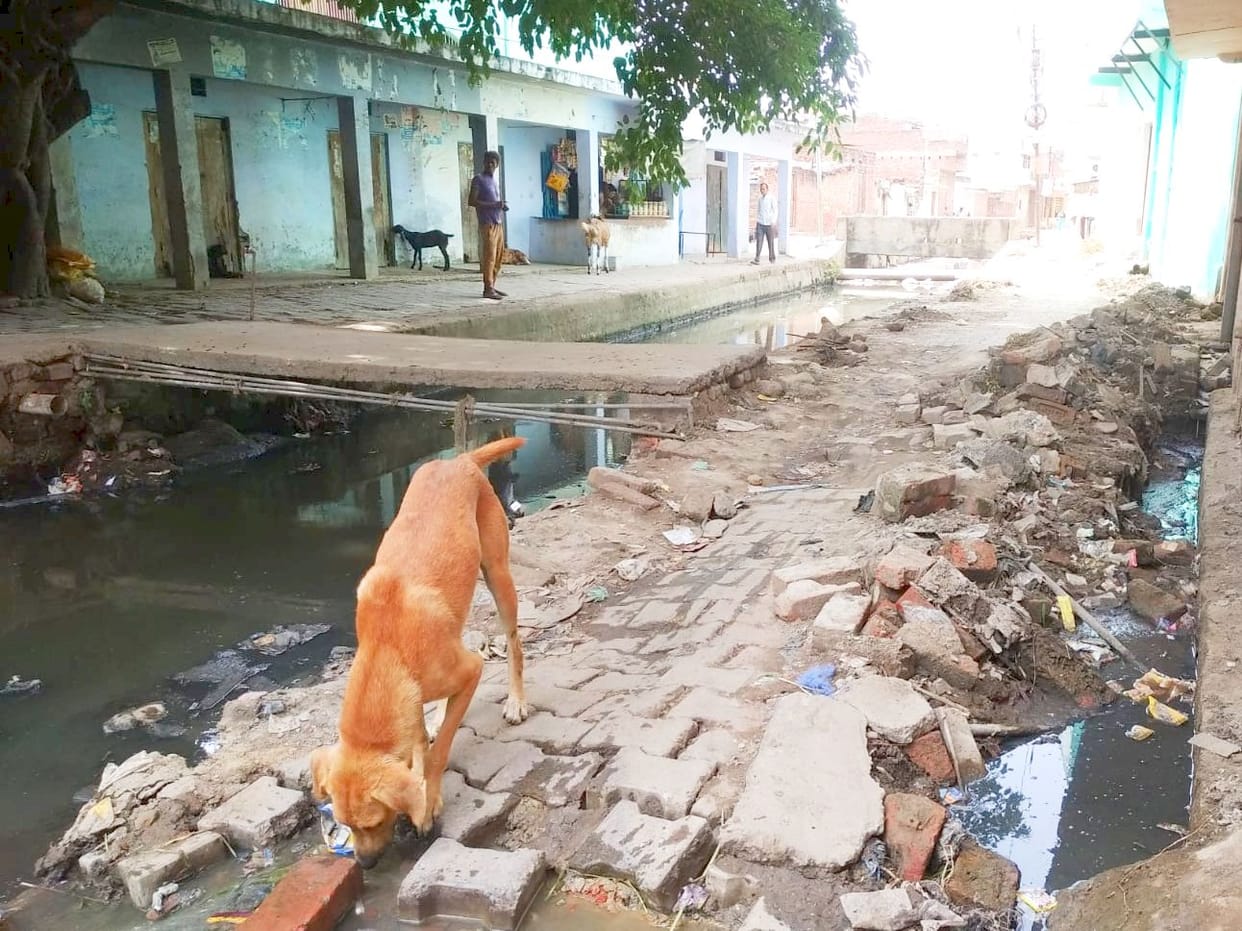 budget over, drain construction incomplete