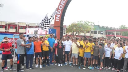 Indore Pride Day: Runners run in marathon, main function will be held at Nehru Stadium on May 31, CM Shivraj will attend
