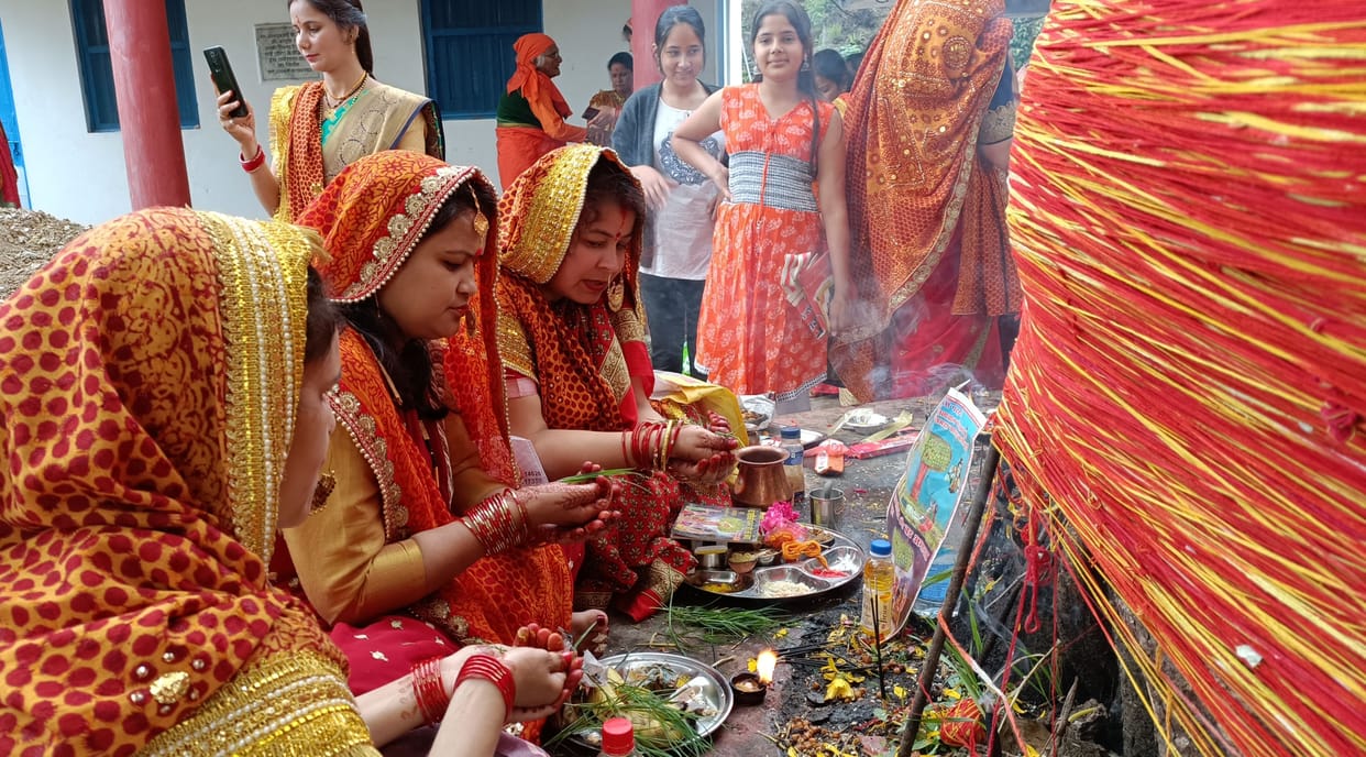Vat Savitri Vrat in Champawat-Pithauragarh