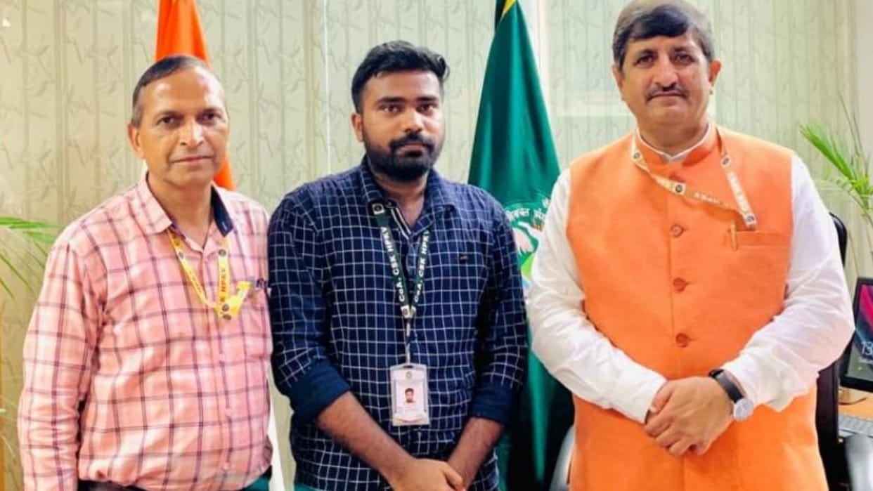 agriculture university palampur student Javed Raju phd degree from America Clemson University