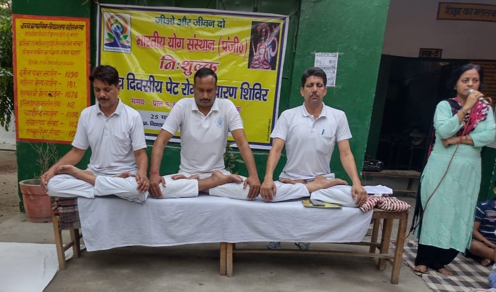 Obesity can be controlled by practicing yoga