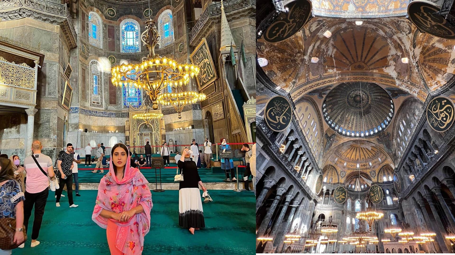 sara ali khan turkey trip actress shares stunning pics with friends
