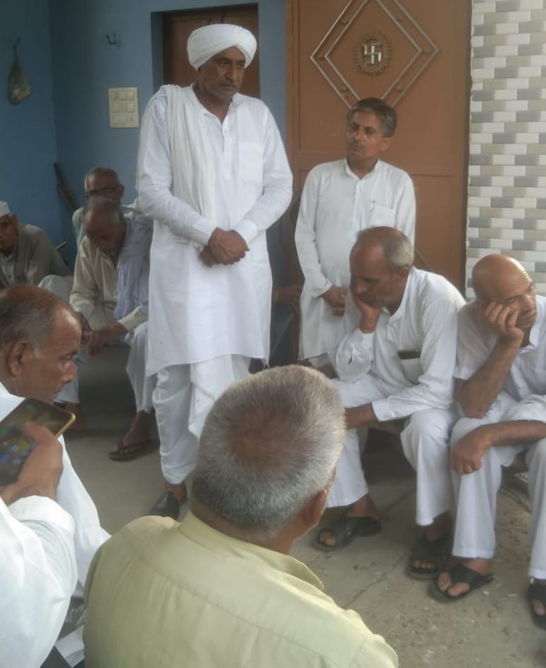 People of Gathwala Khap will not be included in Kakra's Panchayat: Rajendra Singh