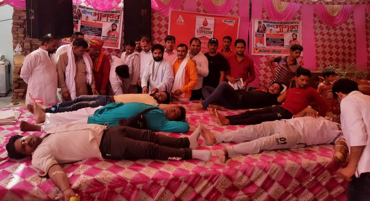 Youth full of passion and enthusiasm donated blood, even girls did not lag behind
