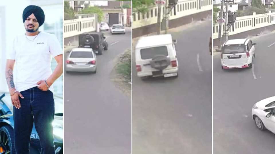 CCTV footage before killing of Sidhu Musewala