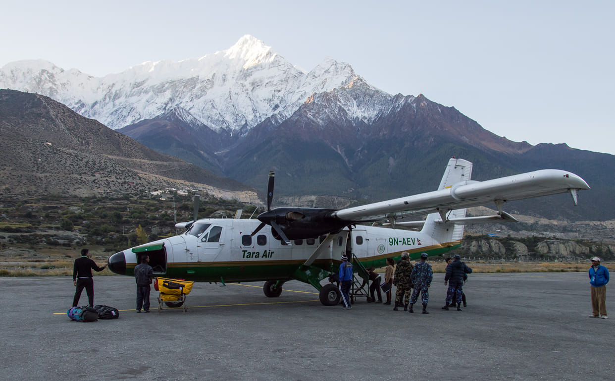 Tara Air 9 NAET twin-engine aircraft flying from Pokhara to Jomsom  has lost contact