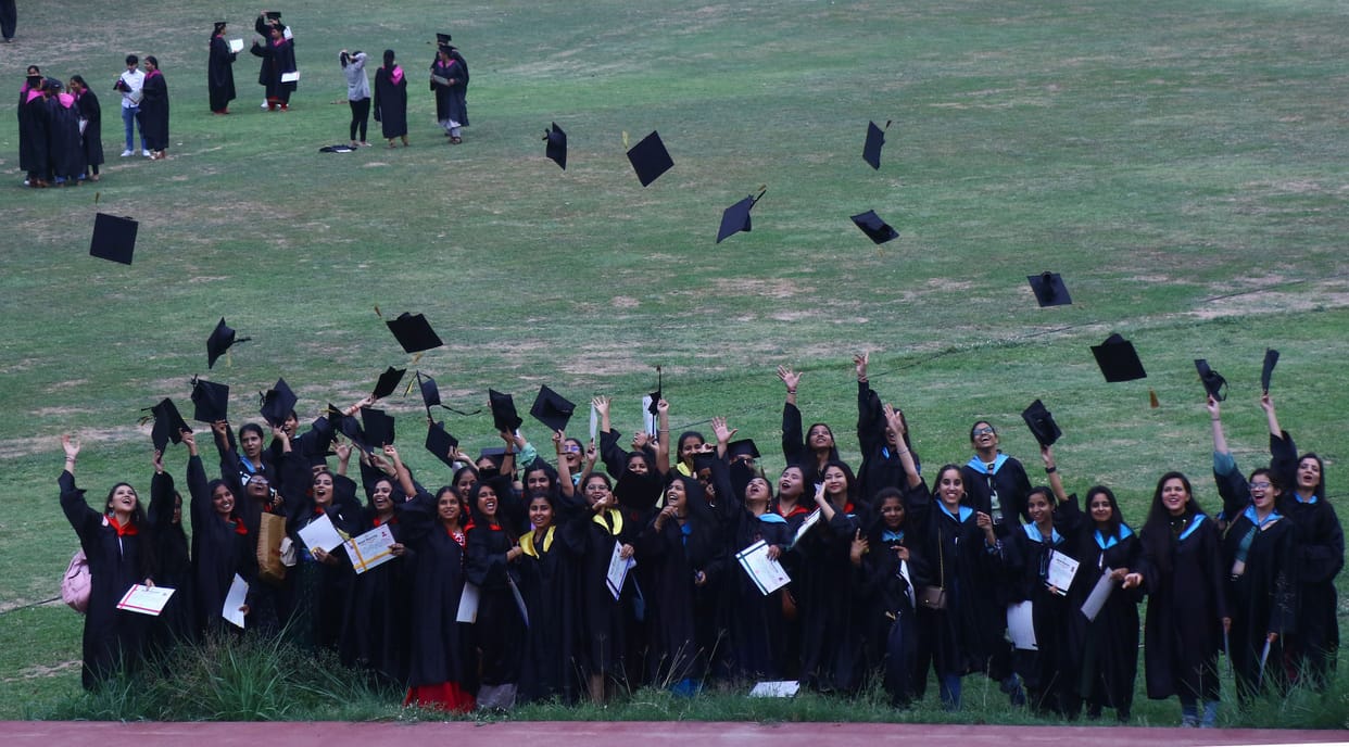 Convocation: 698 girl students obtained degrees
