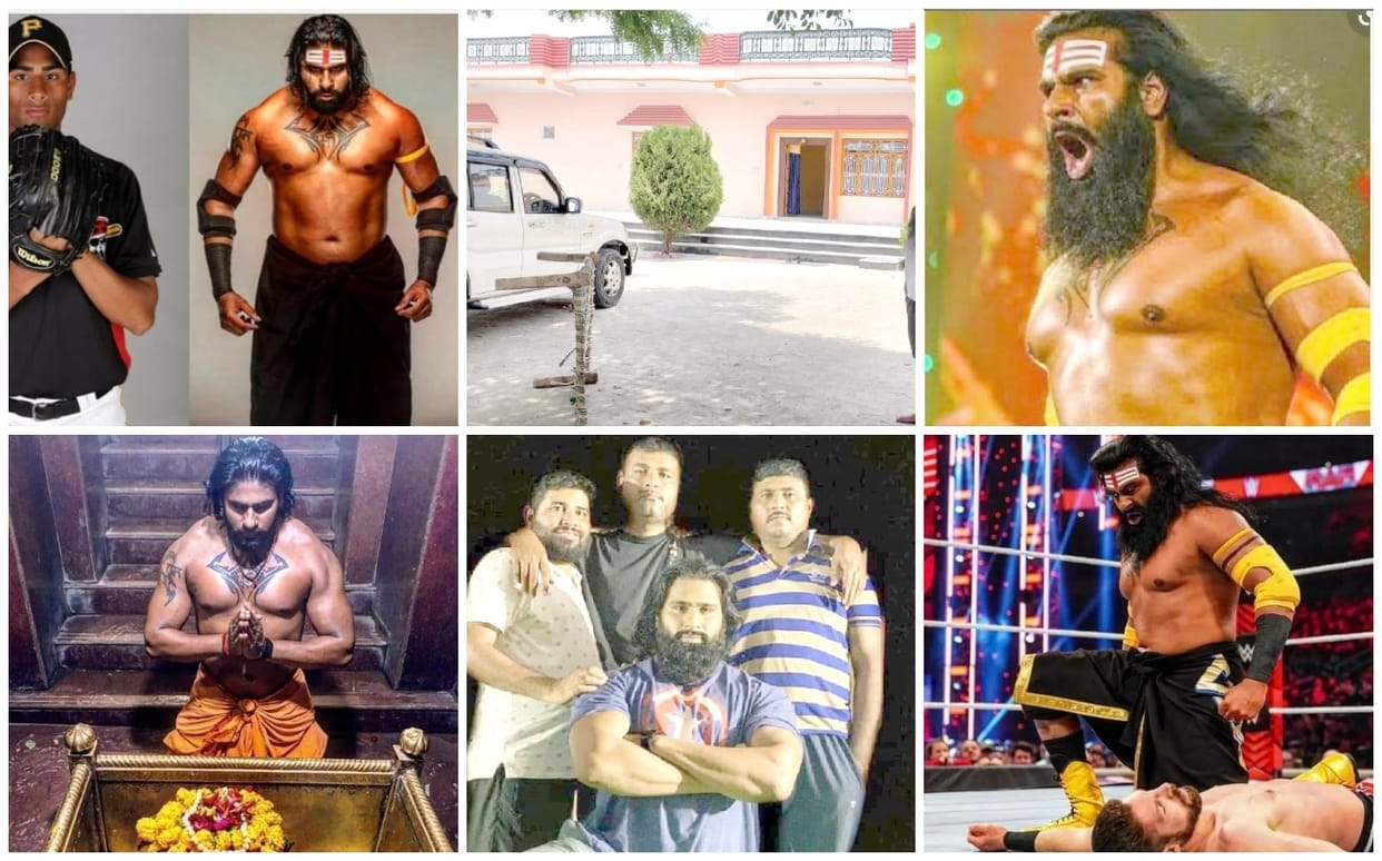WWE star rinku singh rajput Veer Mahaan Rudraksh and Ram on arm know about family