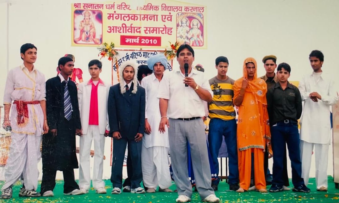 Teacher became the carrier of Haryanvi folk culture