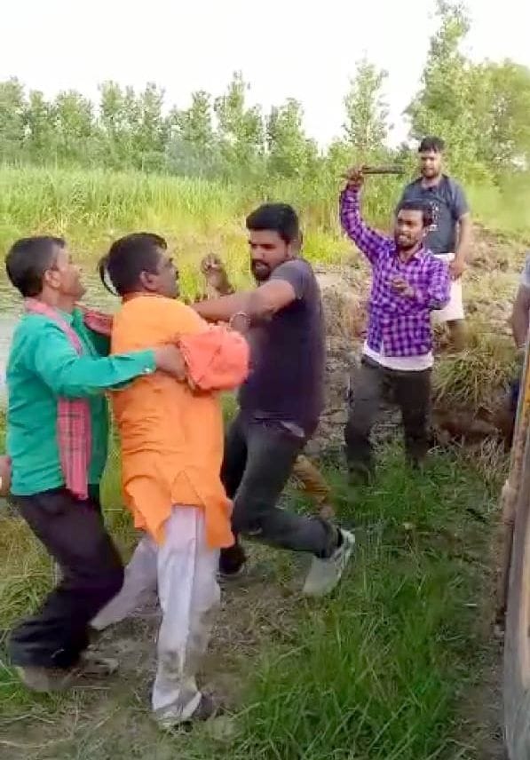 Pradhan's husband beaten up, threatened to kill