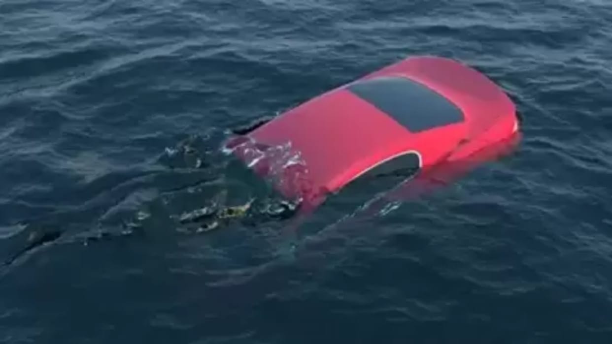bmw x6 SUB worth more than one crore in river thrown by onwer you will be surprised to know the reason