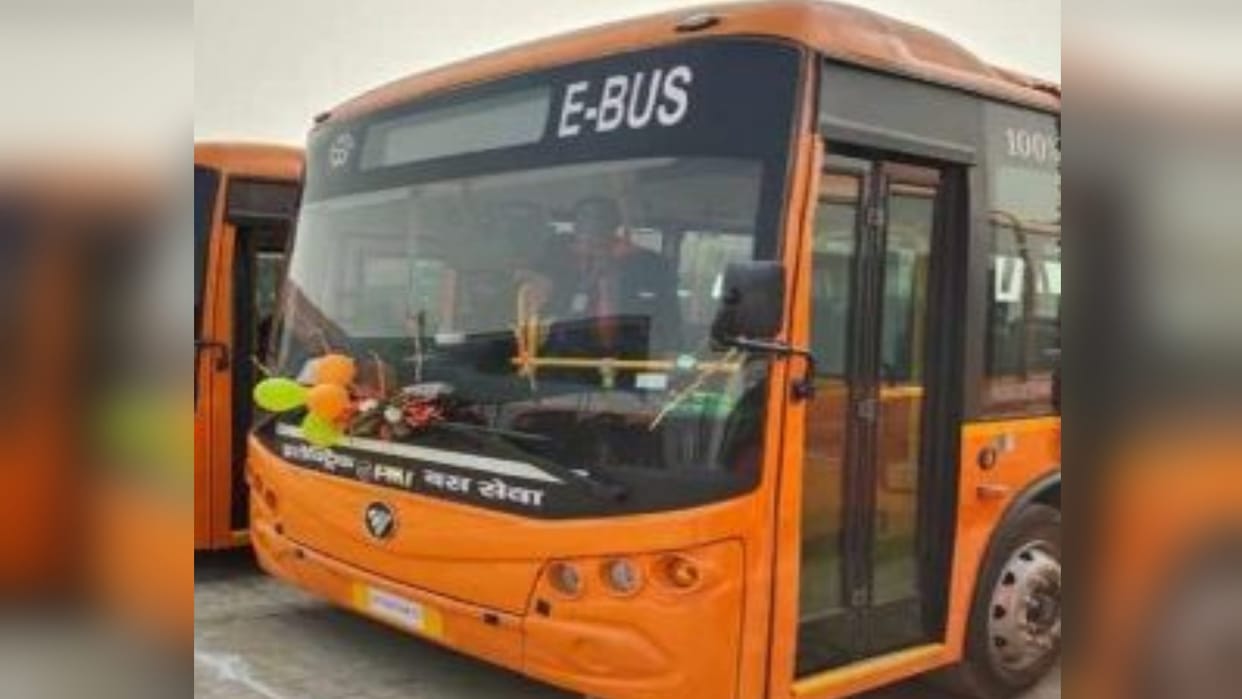 Third depot being built in Rajghat for e-buses 16 charging points being set up other facilities will also be developed