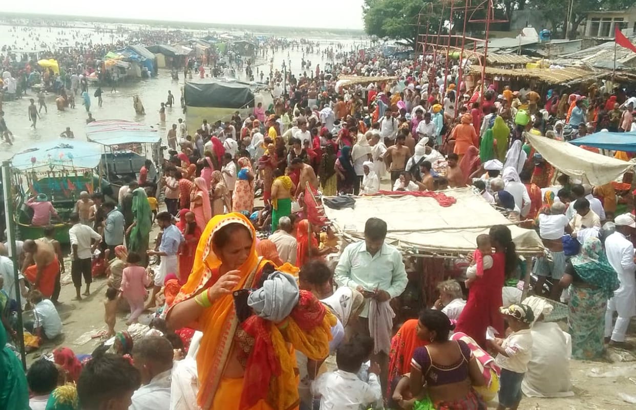 cultural,ganga snaan