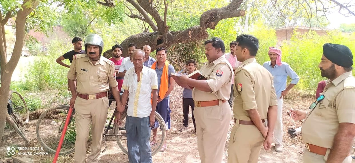 Such cruelty of a father, drunken son tied to a tree and beaten, died after suffering overnight, police took father into custody