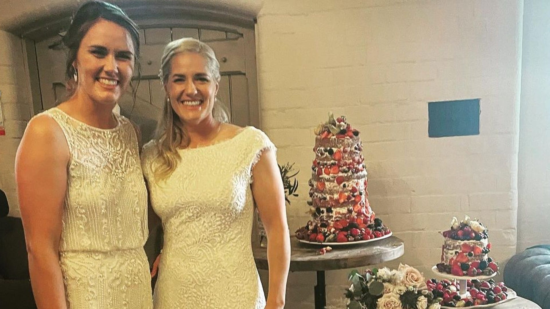 Katherine Brunt Nat Sciver Marriage Two women players from England married after five years relationship check photos