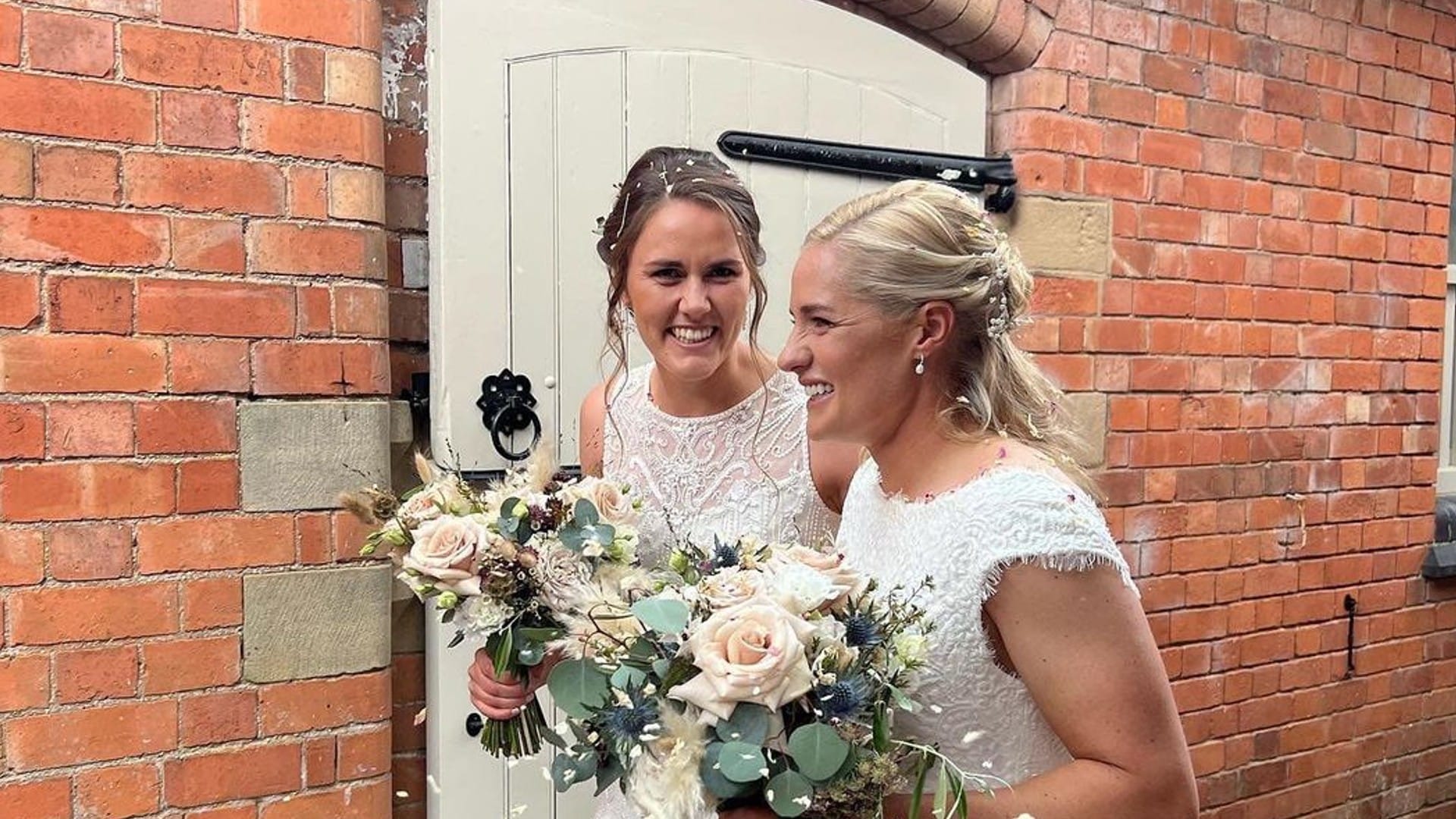 Katherine Brunt Nat Sciver Marriage Two women players from England married after five years relationship check photos