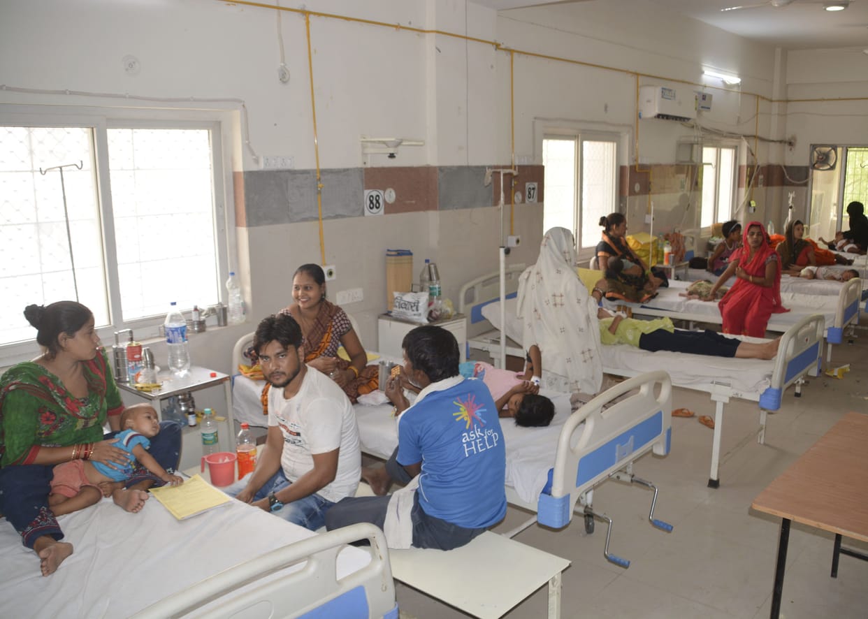Pediatrics department shifted to hundred bed hospital, capacity of bed also expanded