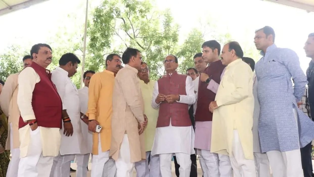 JP Nadda’s visit: CM raised the concern of the contenders for the civic elections, said from which ward how many people come, litmus test should be done
