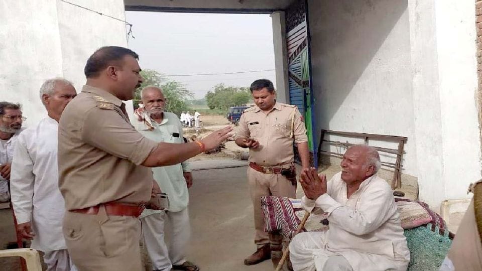Thieves targeted the houses of two farmers in Mathura