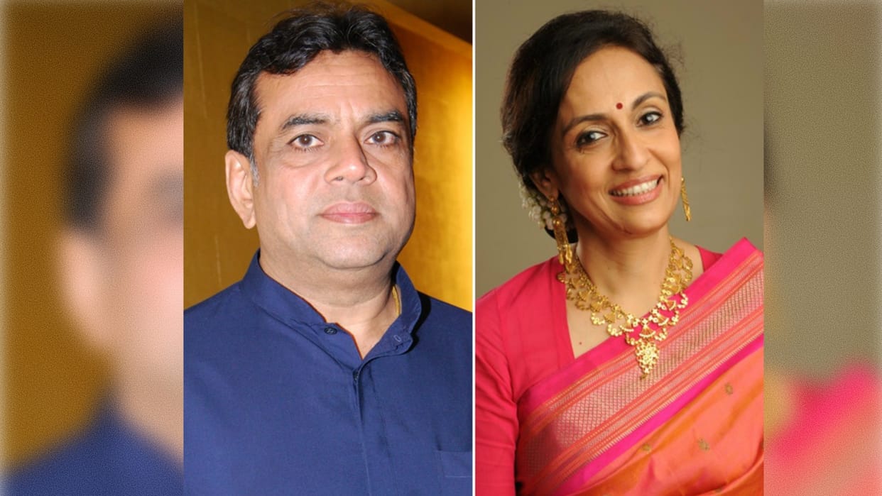 Paresh Rawal Happy Birthday Love Life Story See Unseen Photos with Family and Birthday Party Photos
