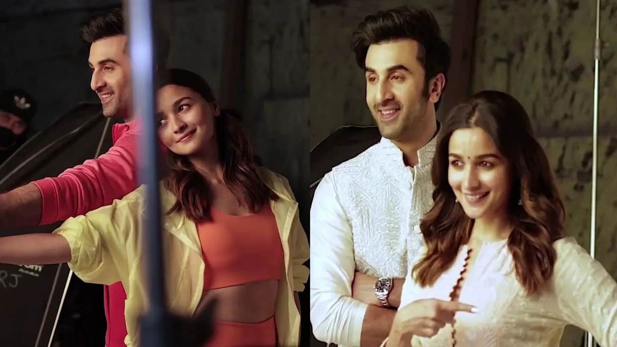 alia bhatt and ranbir kapoor work together on a new ad fans says mujhe To inke baby ka Wait Hai