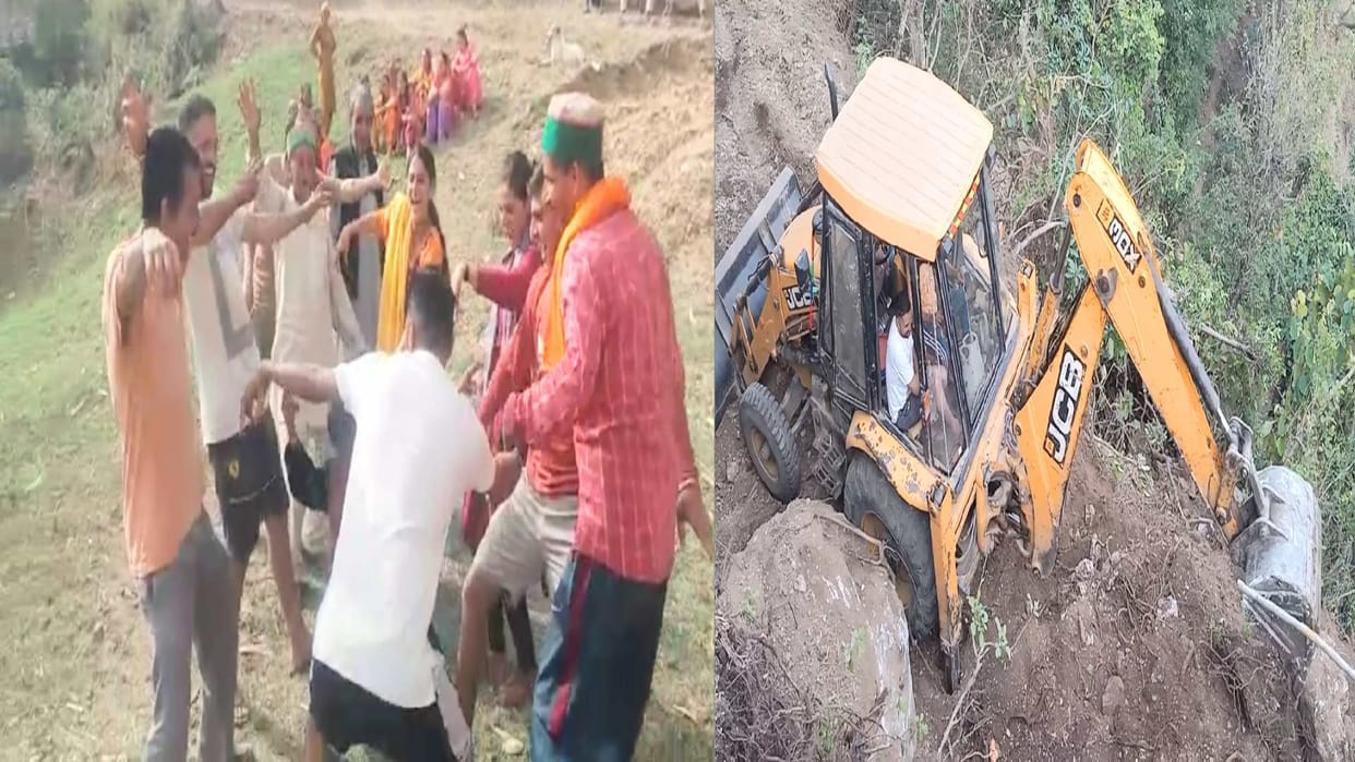 When the road reached the village after 75 years of independence in Khuinal village sirmour, tears spilled