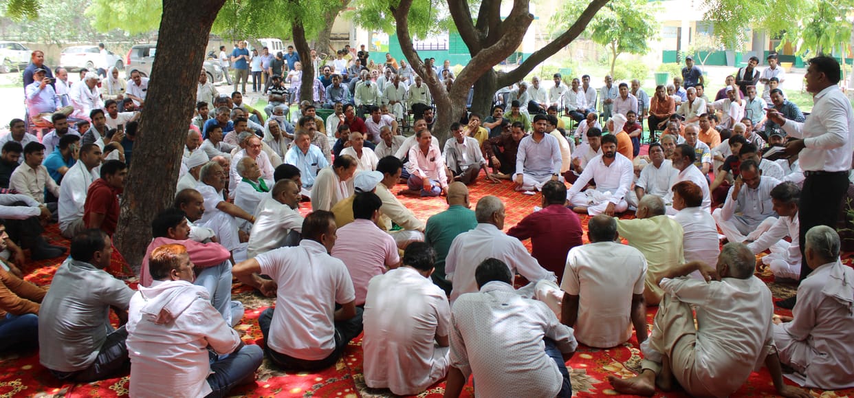 Eviction notice to 246 families in Shahpur Govardhanpur, villagers furious