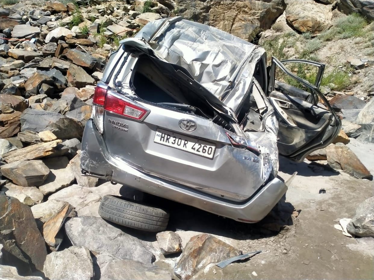 one died in car accident in sipilo kinnaur