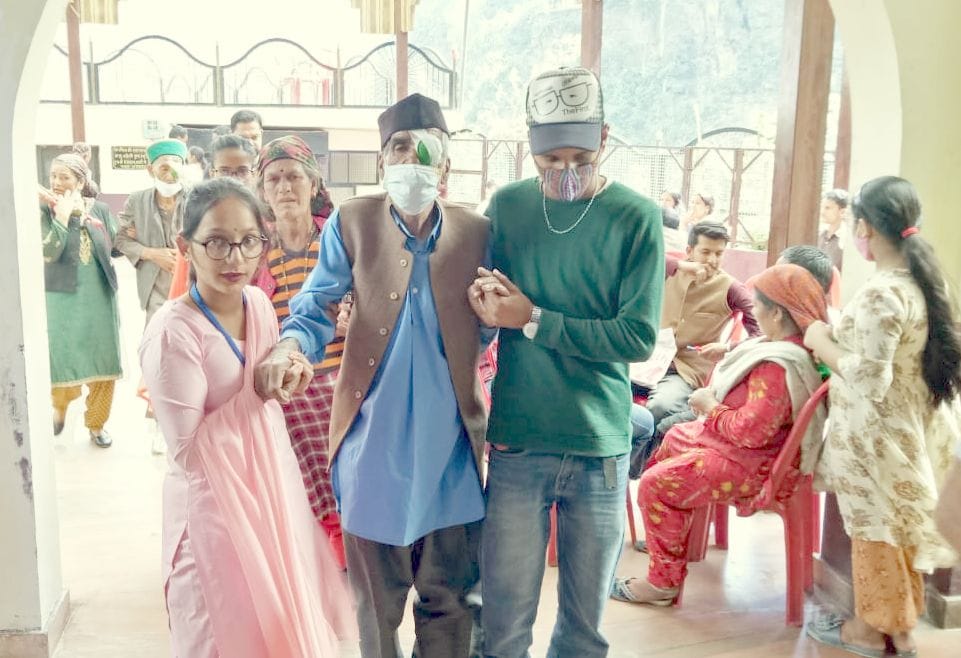 100 patient operetion in rampur camp