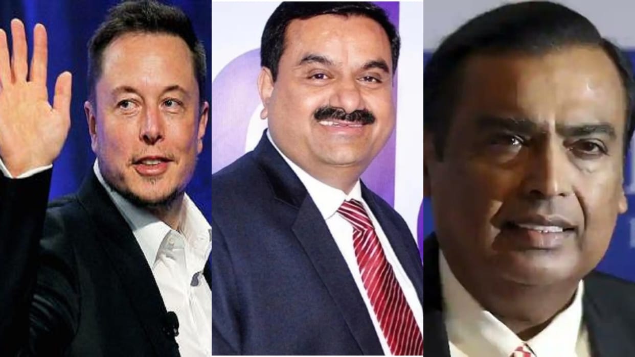 Top-10 Billionaires net worth loss wealth dip from Elon Musk to Mukesh Ambani