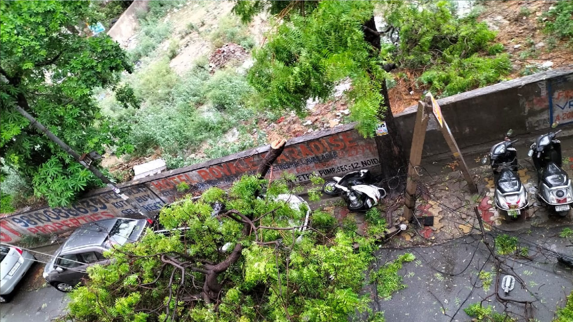 Rain in Delhi-NCR Today: Weather Delhi Haryana Uttar Pradesh Today Due to Storm In Heavy Damage JAMA Masjid News in Hindi