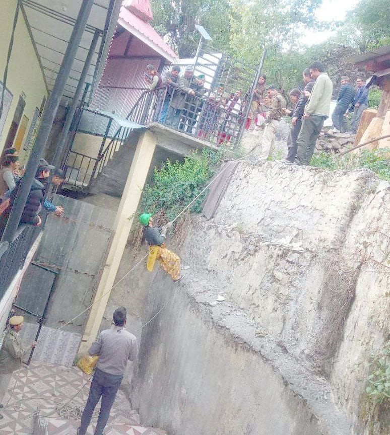 youngster learnt disaster managment tips in yangpa