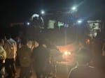 Now two private Volvo buses caught in Nadaun