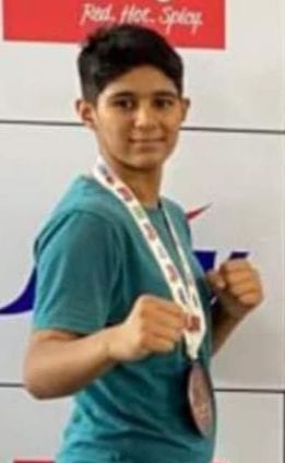 Nidhi won bronze medal