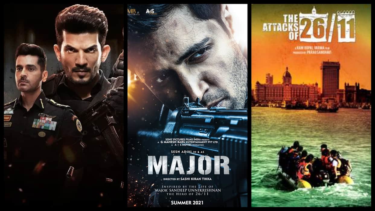 Major: before adivi sesh film see these movies and web series based on ott 26 11 mumbai terrorist attacks