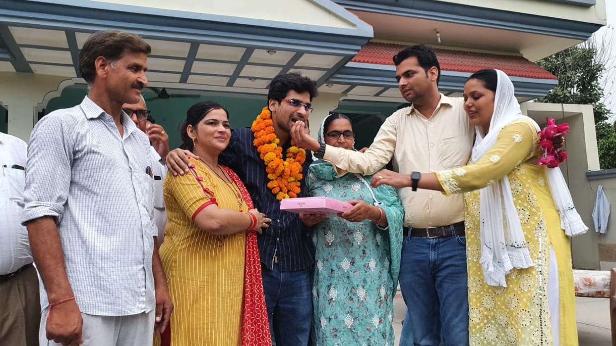 UPSC: Farmer's son Yaksha Chaudhary's sixth rank
