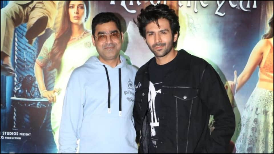 Bhool bhulaiyaa 2 success party kartik aaryan tabu and rajpal yadav photos viral on internet