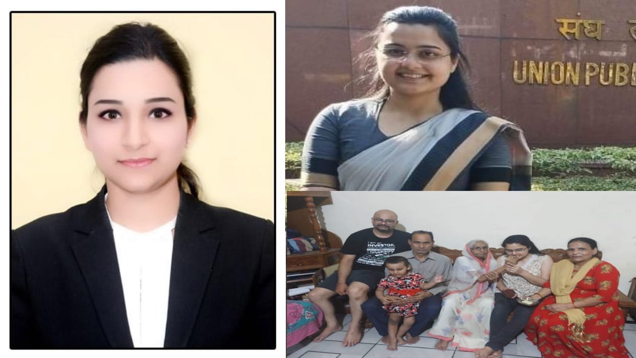 UPSC Result: Gift shop operator daughter got success in first attempt, Charu got 103rd rank in Meerut