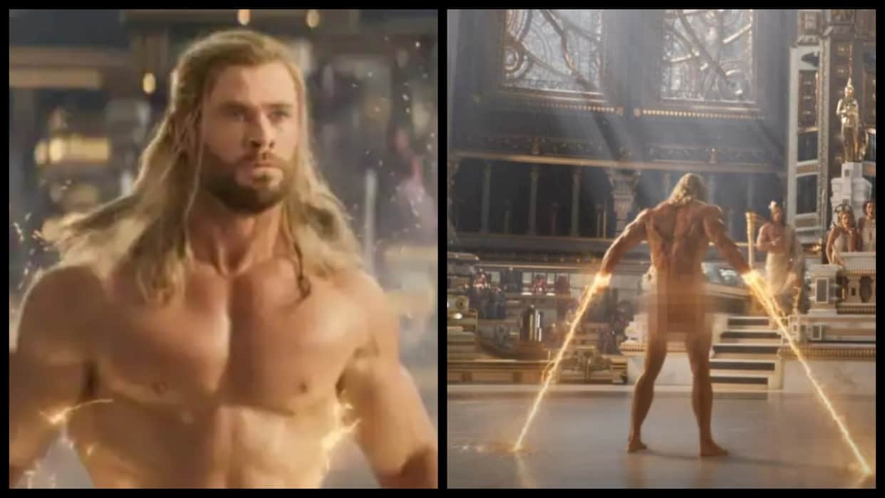 Thor Love And Thunder: media reports claims chris hemsworth fans watched his nude scene from film trailer on replay