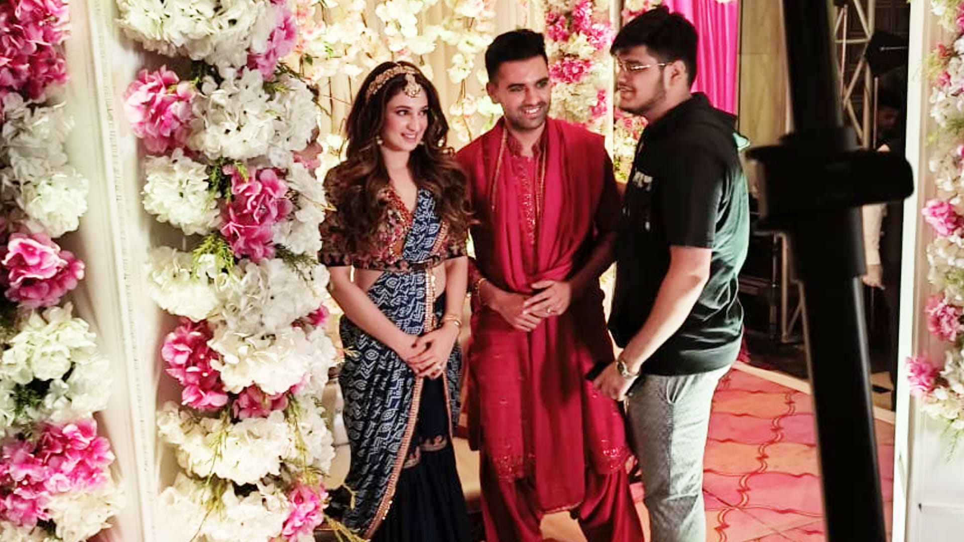 Deepak-Jaya Marriage: Photos of Deepak Chahar and Jaya Bhardwaj Mehndi Ceremony At Five Star Hotel In Agra Photos, wedding on wednesday