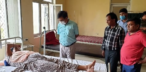 CMO reached MCH wing, asked to improve the arrangements