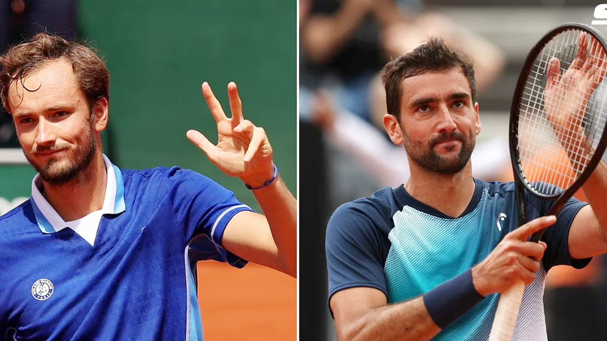 French Open 2022: Upset in French Open, World No. 2 Daniil Medvedev out after losing to Marin Cilic, Tsitsipas also lost
