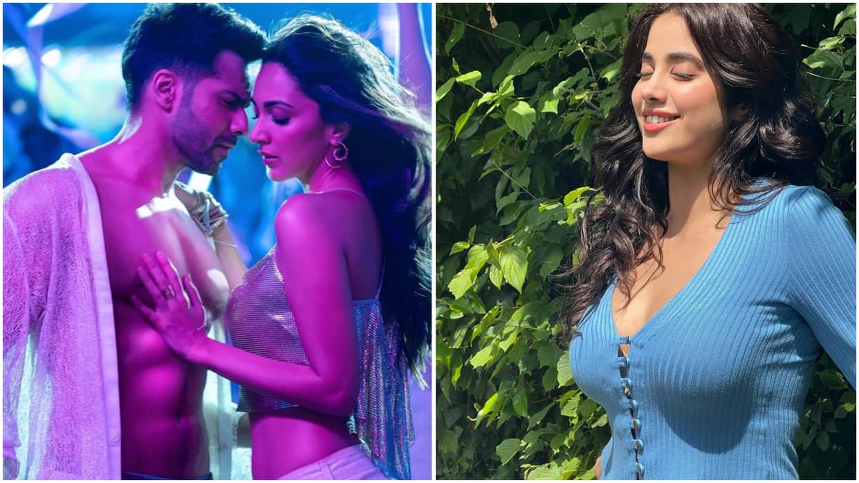 Hot chemistry between Jugjugg Jeeyo Kiara Advani and Varun Dhawan, Janhvi kapoor bold look, see celebrity updates in 10 pictures
