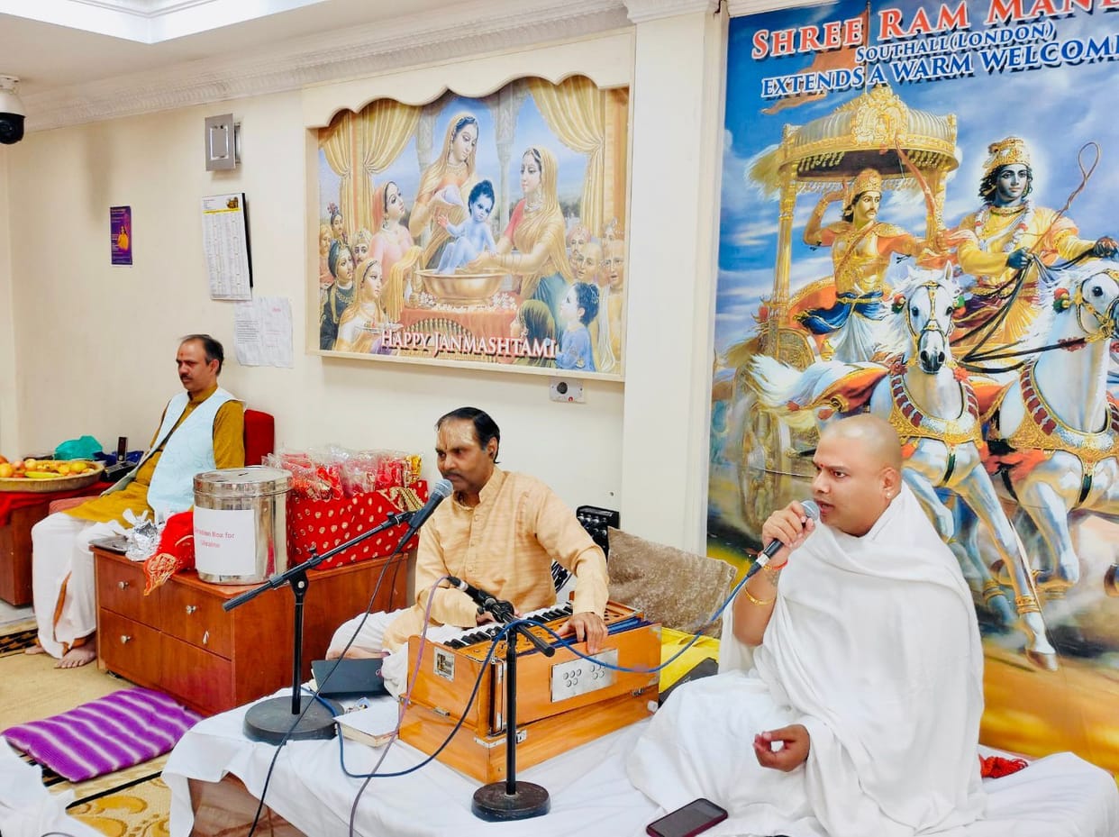 Hari reached London to preach religion: Sharanam 'Jana' Pramukh Bhaiji