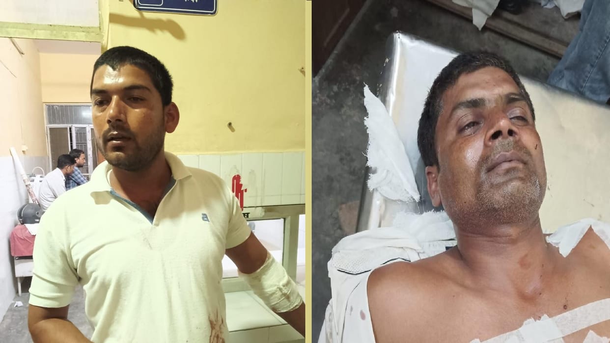 miscreants fired at youths sitting in car two injured